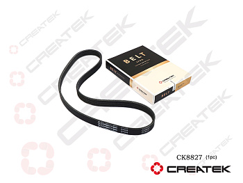 Ремень  6PK1130 компрессора кондиционера Howo T7H CREATEK