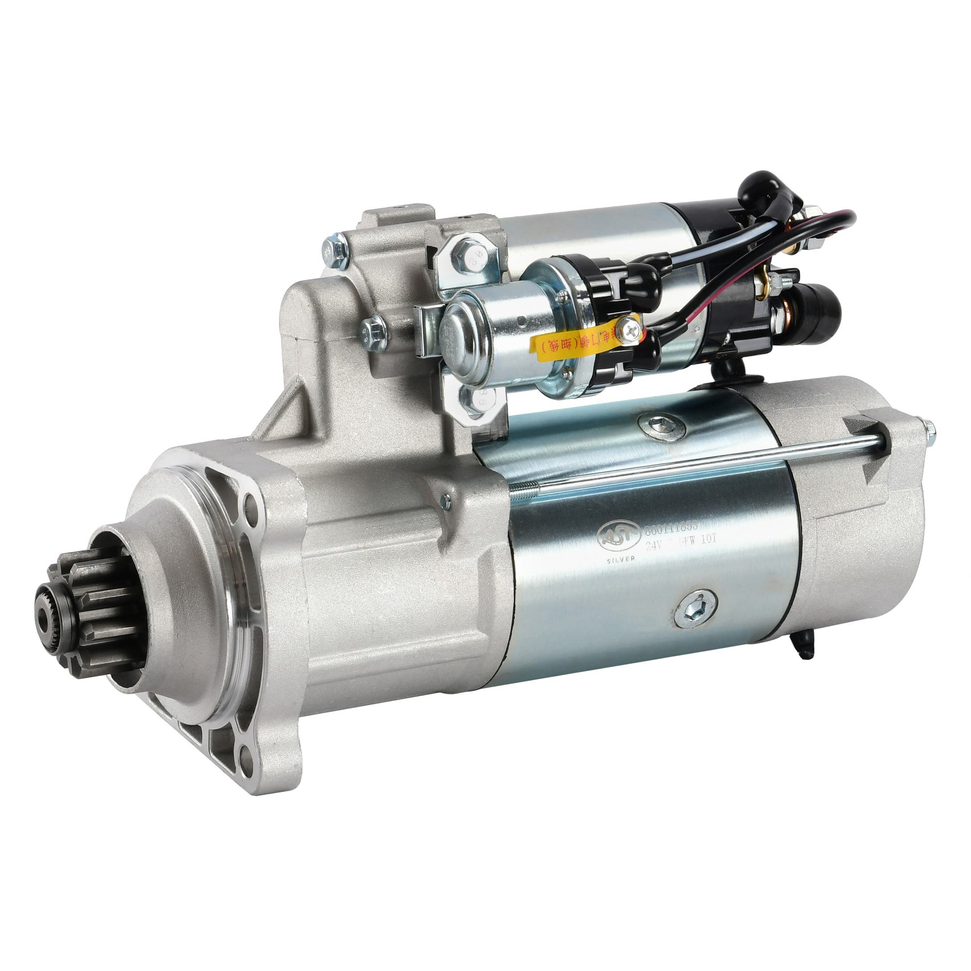 Стартер WD615 10 зуб, редукт. 3 отв. (AST1409/612600090210/612600090287) AST Silver