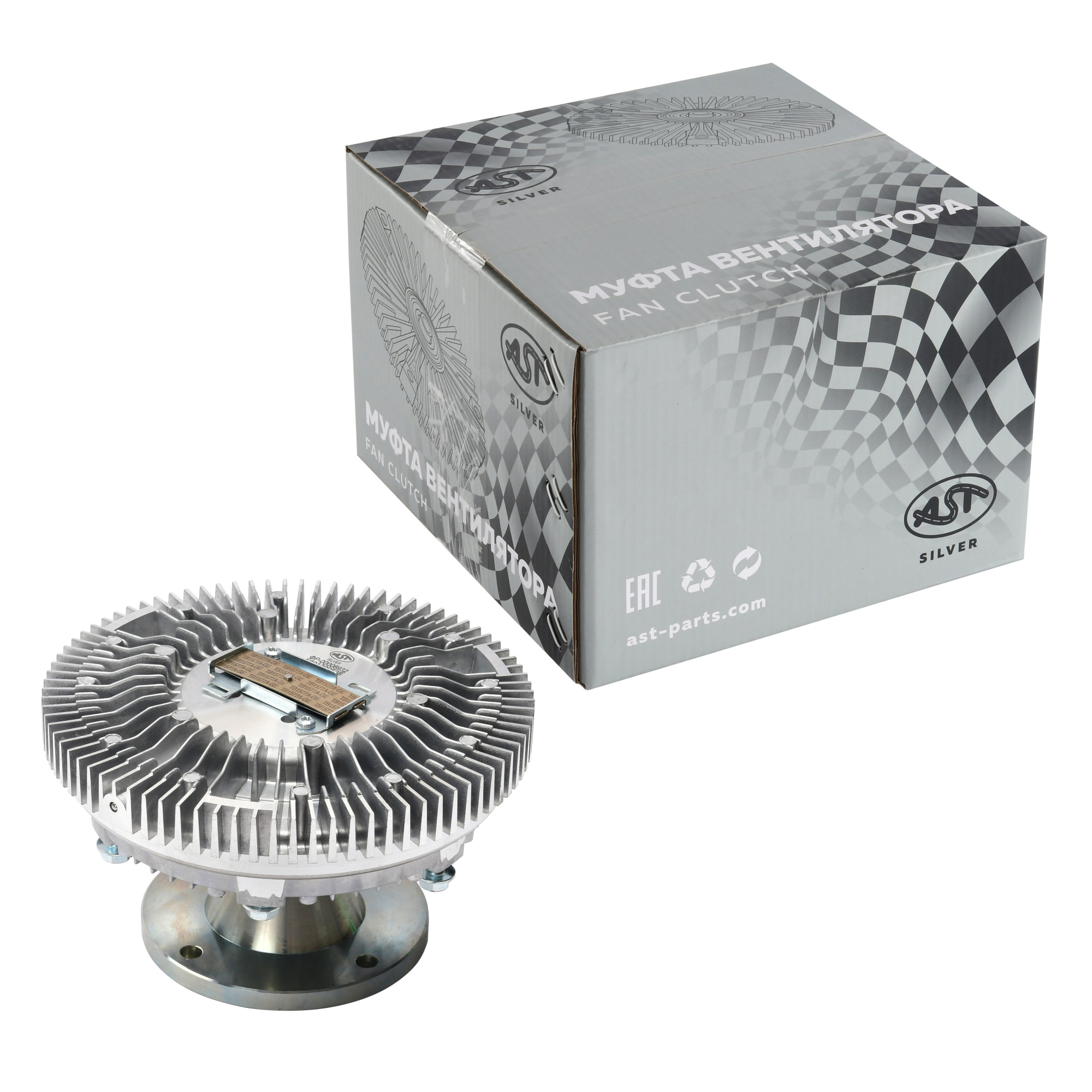 Муфта вентилятора CURSOR 9 HONGYAN (AST1085/5801399536/5003425090) OEM AST Silver