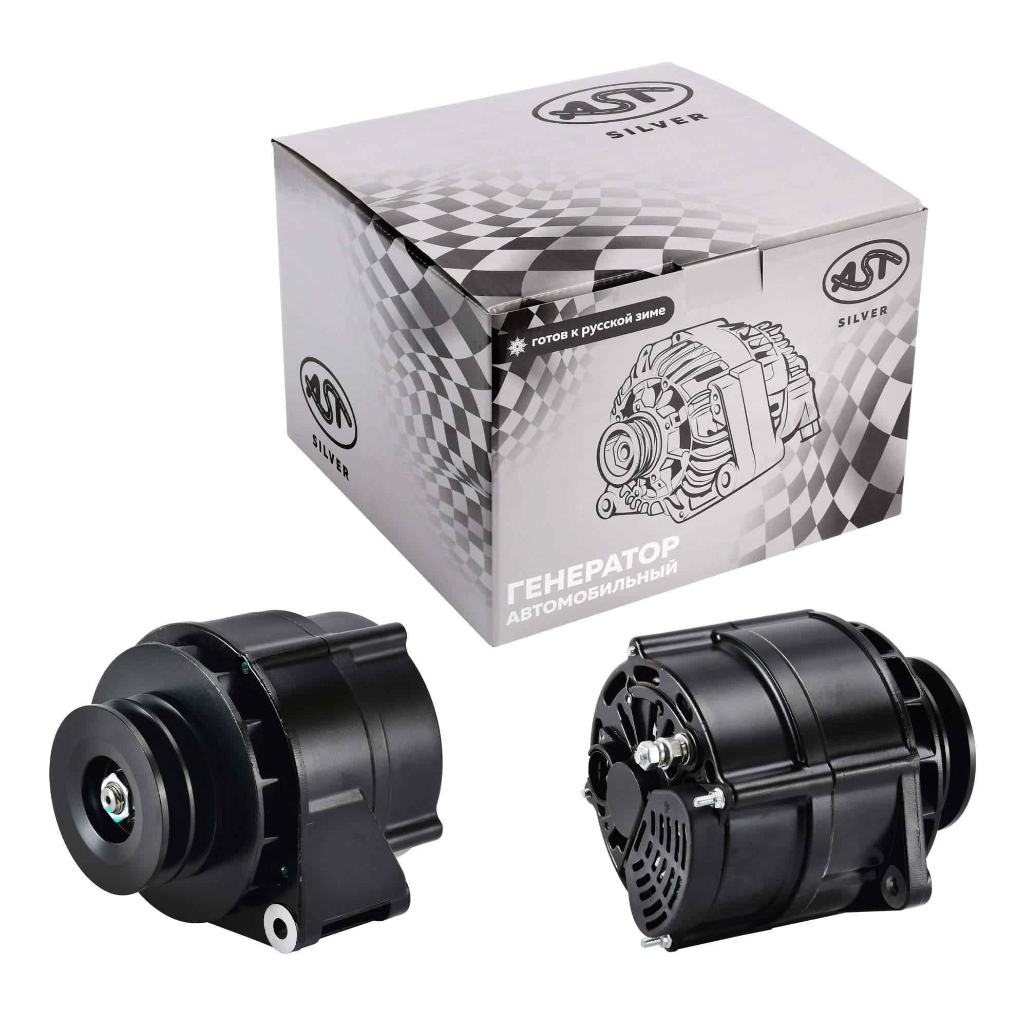 Генератор FAW J6 E5 клиновой ремень (AST1033/3701010-630-114BA) AST Silver