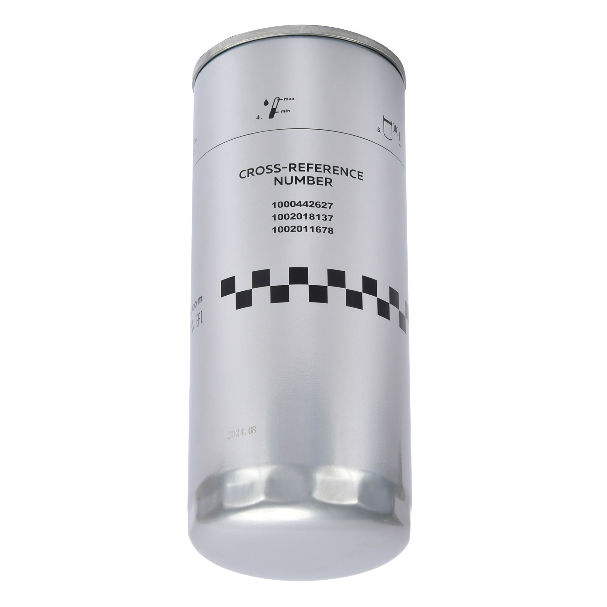 Фильтр масляный JX1023 WP7 / ЯМЗ 5344, 5340.1012075 (AST1640/658-1012075/5340-1012075/1000442627/1002018137/1002011678//0451403001) AST Silver