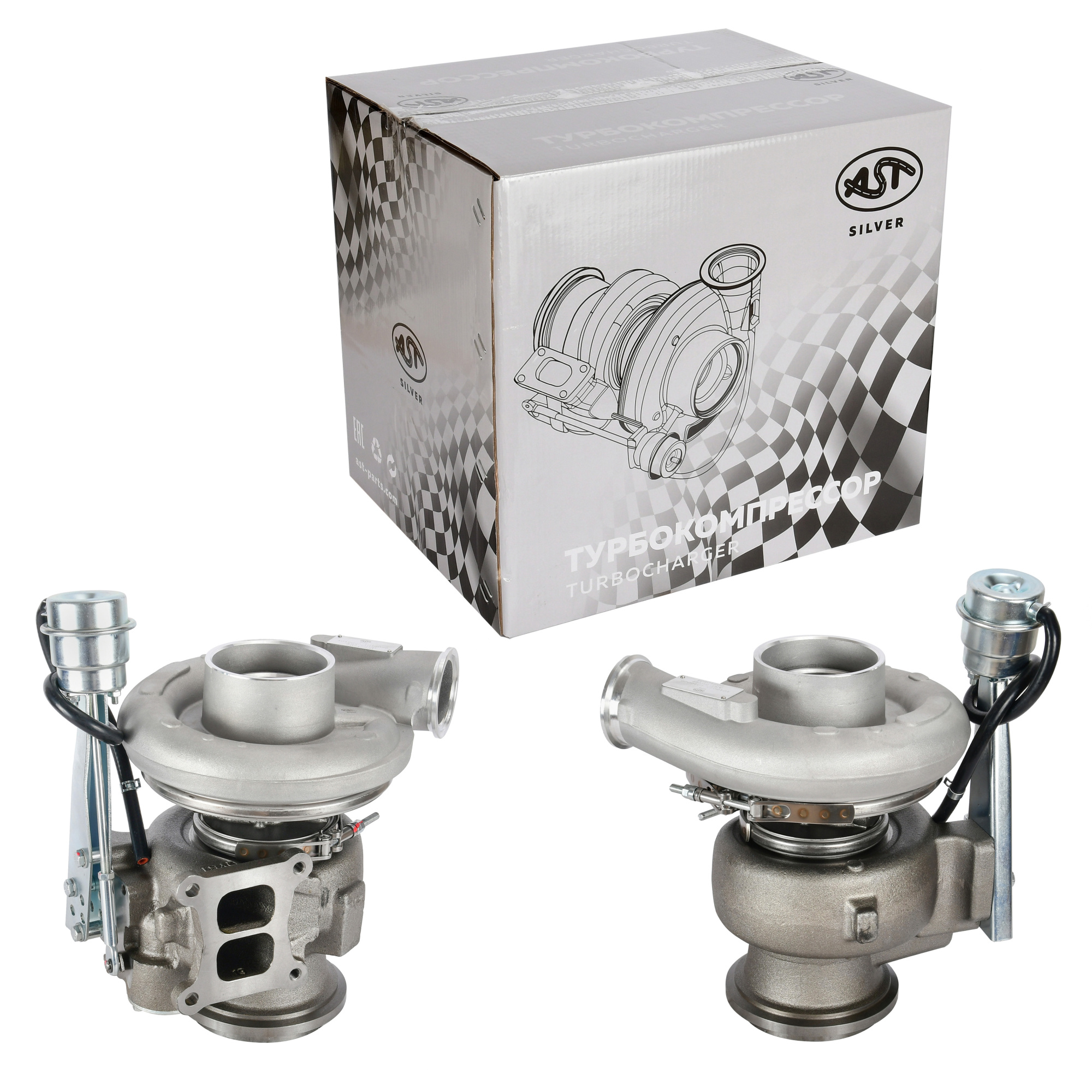 Турбина CUMMINS M11/ISM/QSM X3000 E5 (AST1530/4956102/2843417/2837414/4033888/4046025/4046026) AST Silver