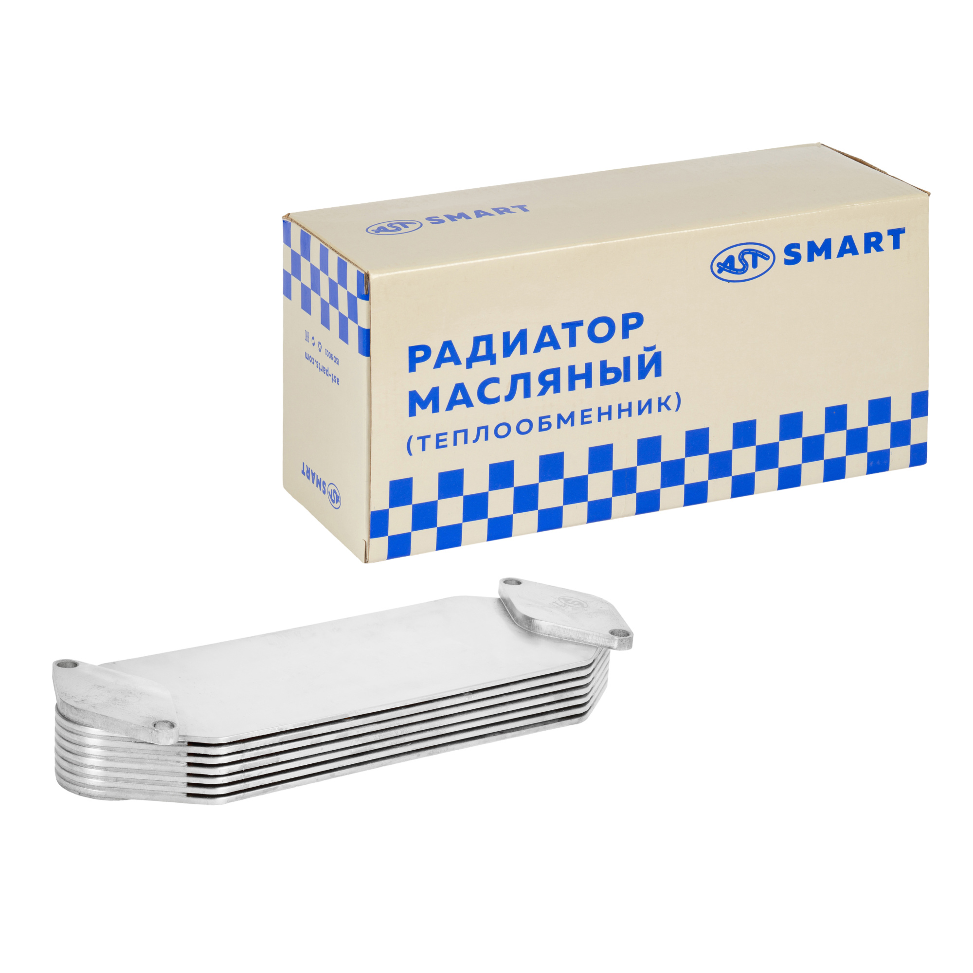 Радиатор масляный (теплообменник) CUMMINS  M11/QSM/ISM X3000 (AST1200/3081359/3161781/4975879/4386525/4386525/4975879/3161781) AST Smart