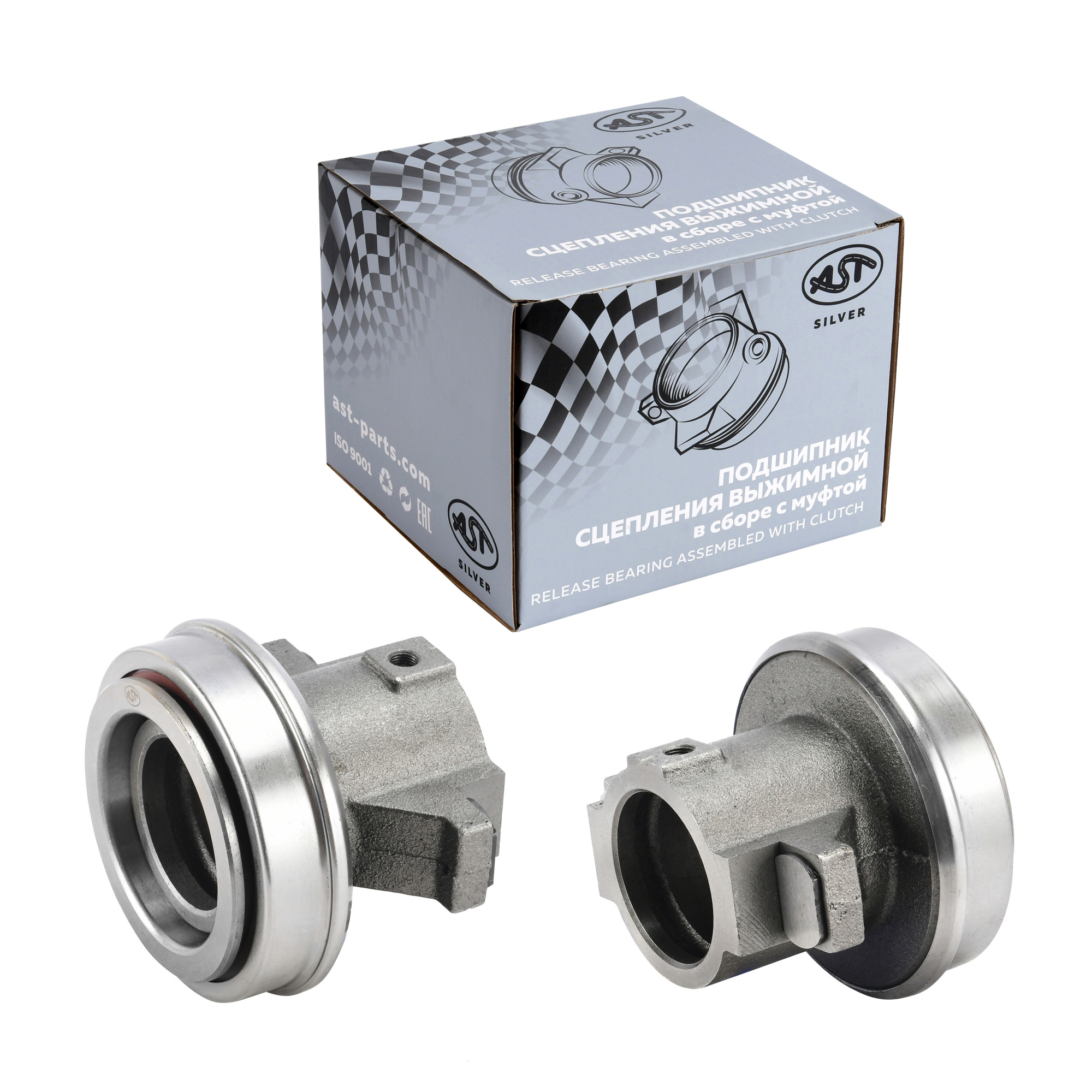 Подшипник выжимной 430 в сборе F3000 (AST1138/85CT5787F2) OEM AST Silver