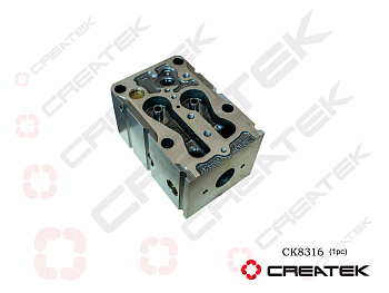 Головка блока цилиндров голая WD615 Евро2 CREATEK