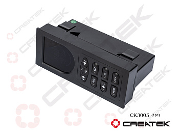 Блок управления отопителем и кондиционером howo A7 CREATEK
