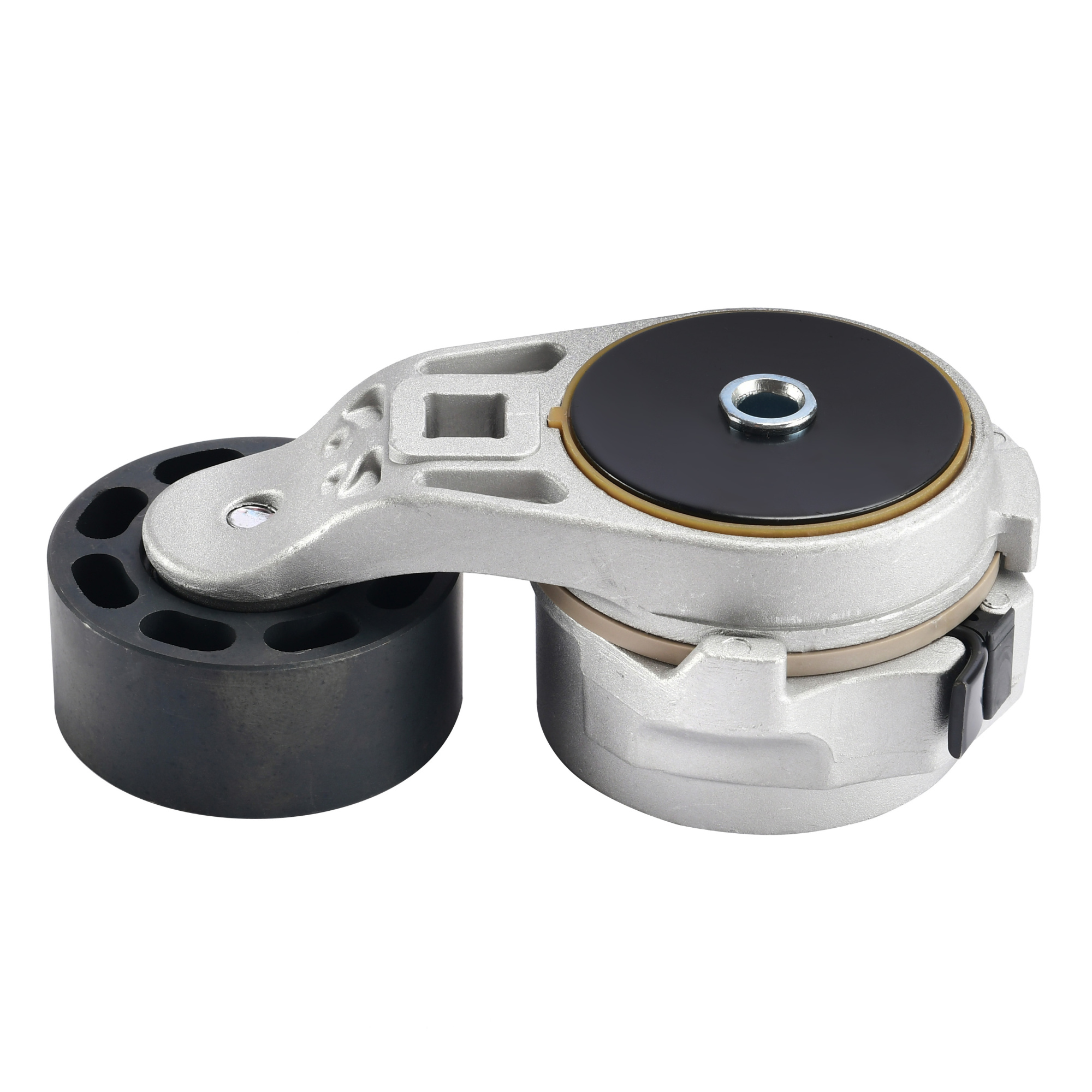 Ролик натяжной WD615/WP10/WD618/WD10/WD12 SHAANXI/HOWO/МАЗ плоский (AST1324/611600060025) AST Silver