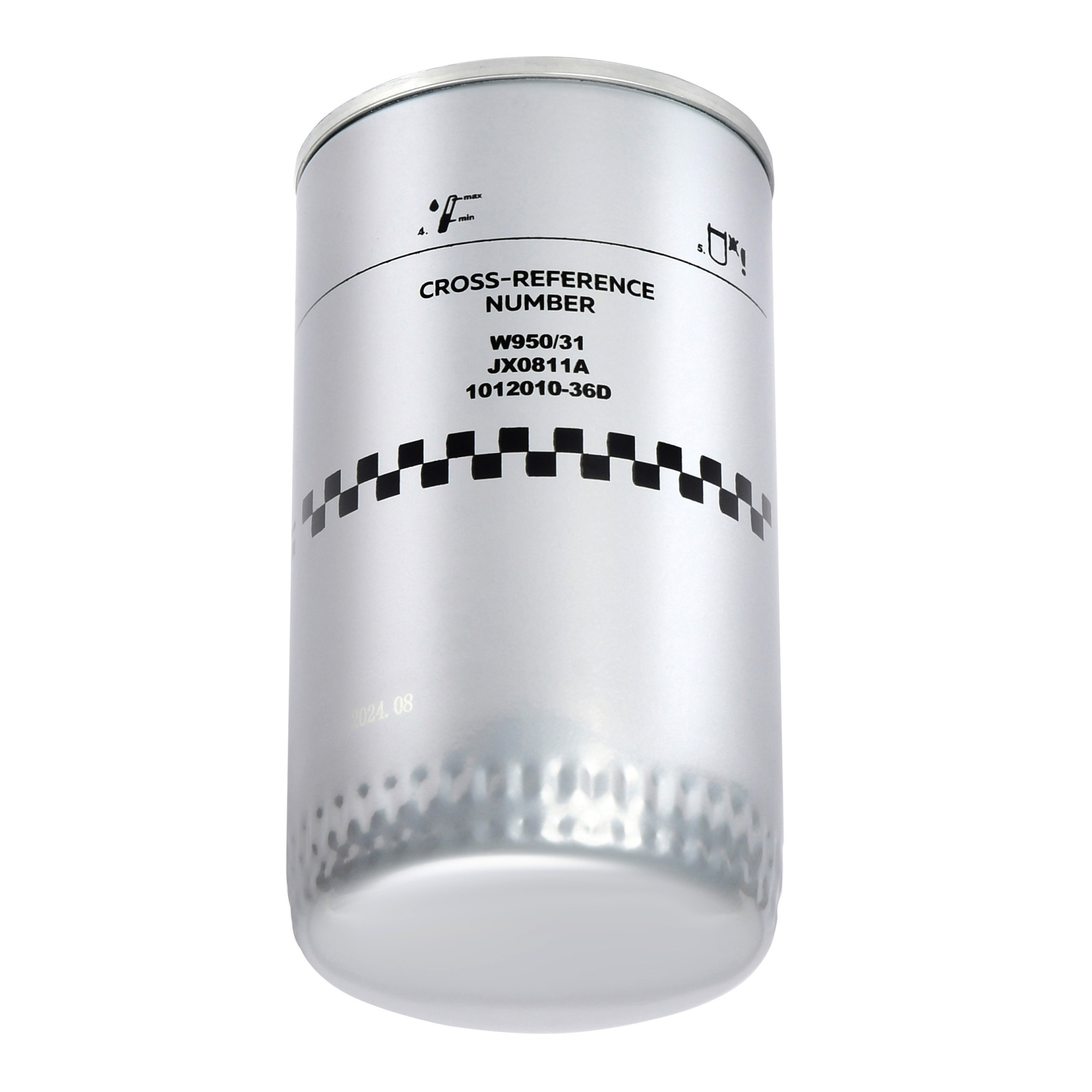 Фильтр масляный FAW J5/J6 DL H=170 M22x2 (AST1627/JX0811A/JX0814/1012010-36D) AST Silver