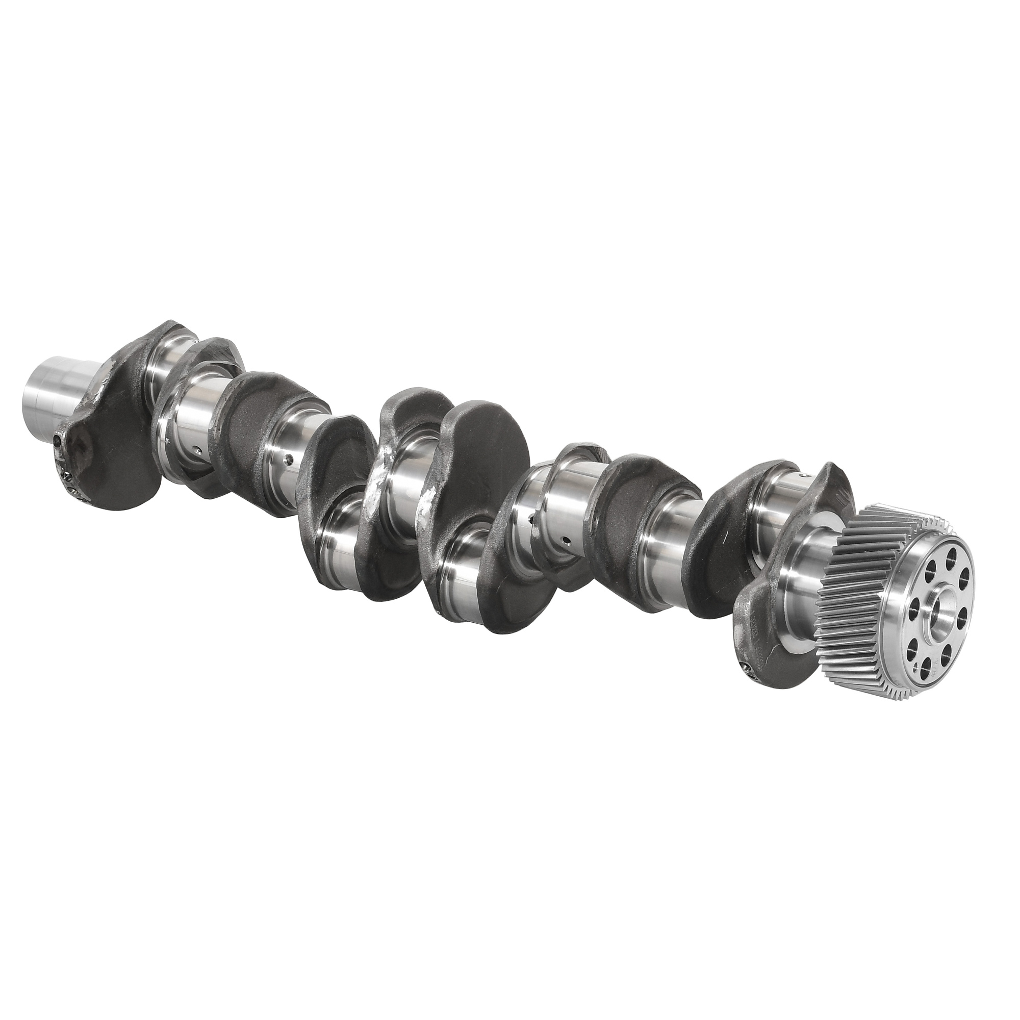 Вал коленчатый  (коленвал) OEM CURSOR9 HONGYAN/IVECO СТАЛЬ (AST1004/5041288490/504345845) AST Silver