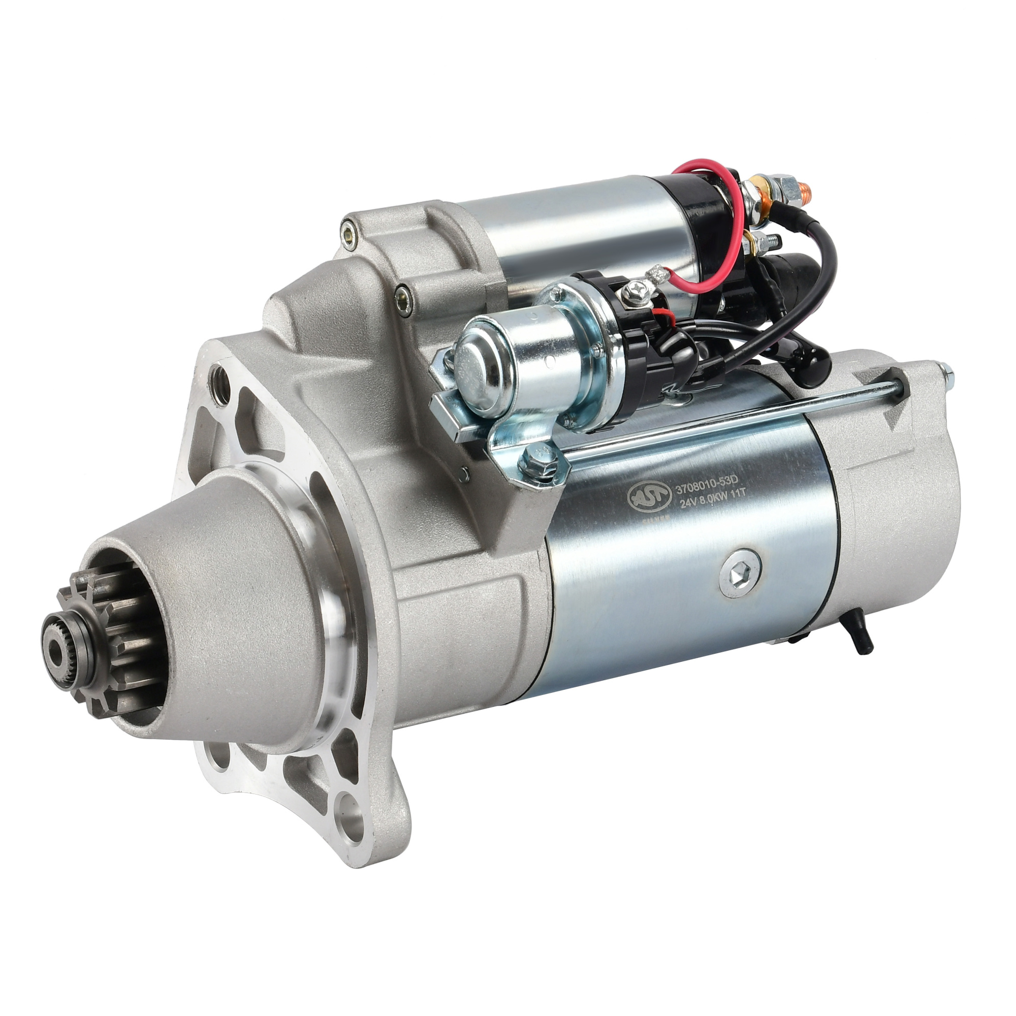 Стартер FAW J6/J7 11 зуб. CA6DM/CA6DM2/CA6DM3 (AST1395/M105R3003SE/3708010-53D/3708010-81DJ) AST Silver
