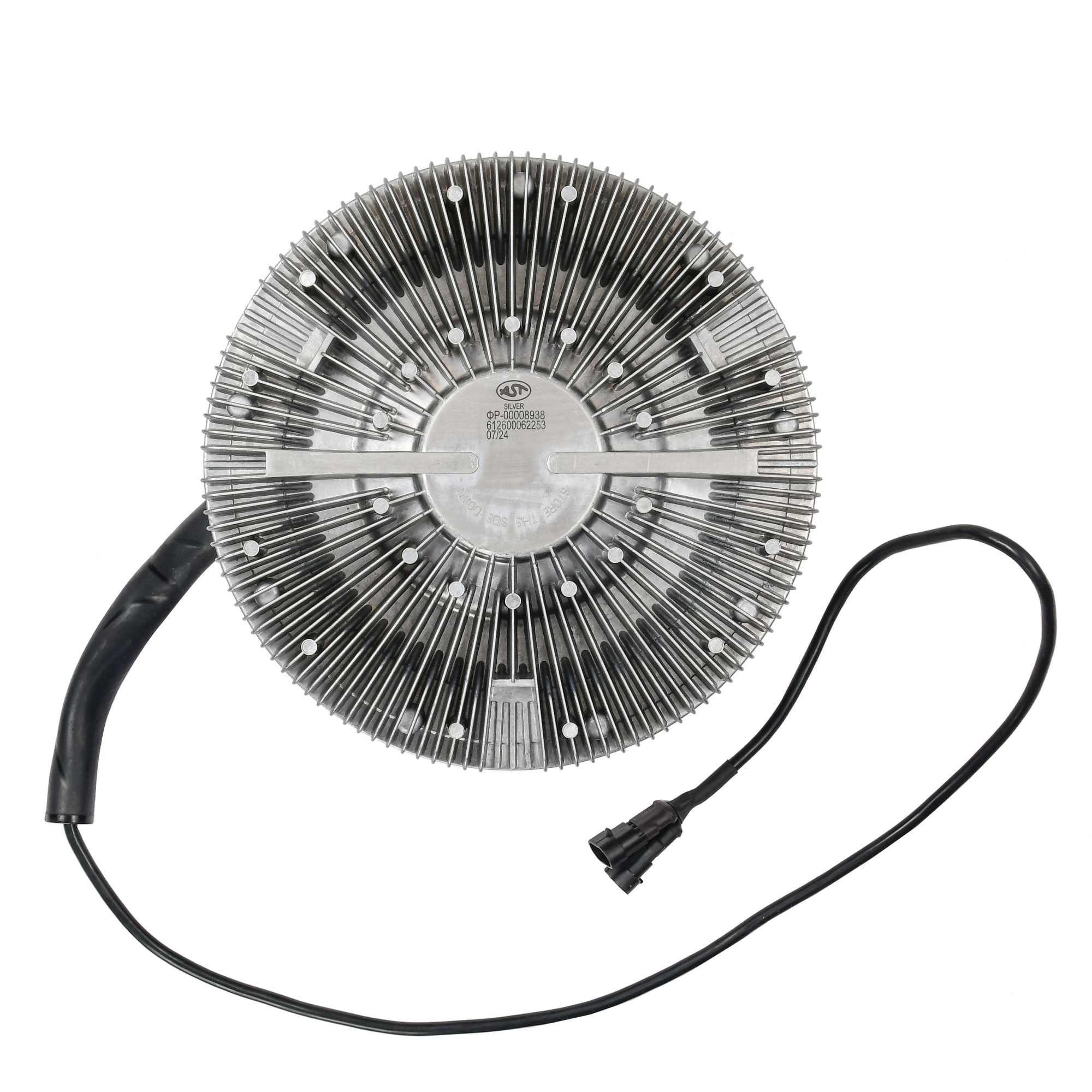 Муфта вентилятора WP12/WP13 электрическая  (AST1108/612600062253) OEM AST Silver