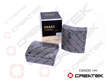 Накладка тормозная задняя 12 отверстий CREATEK