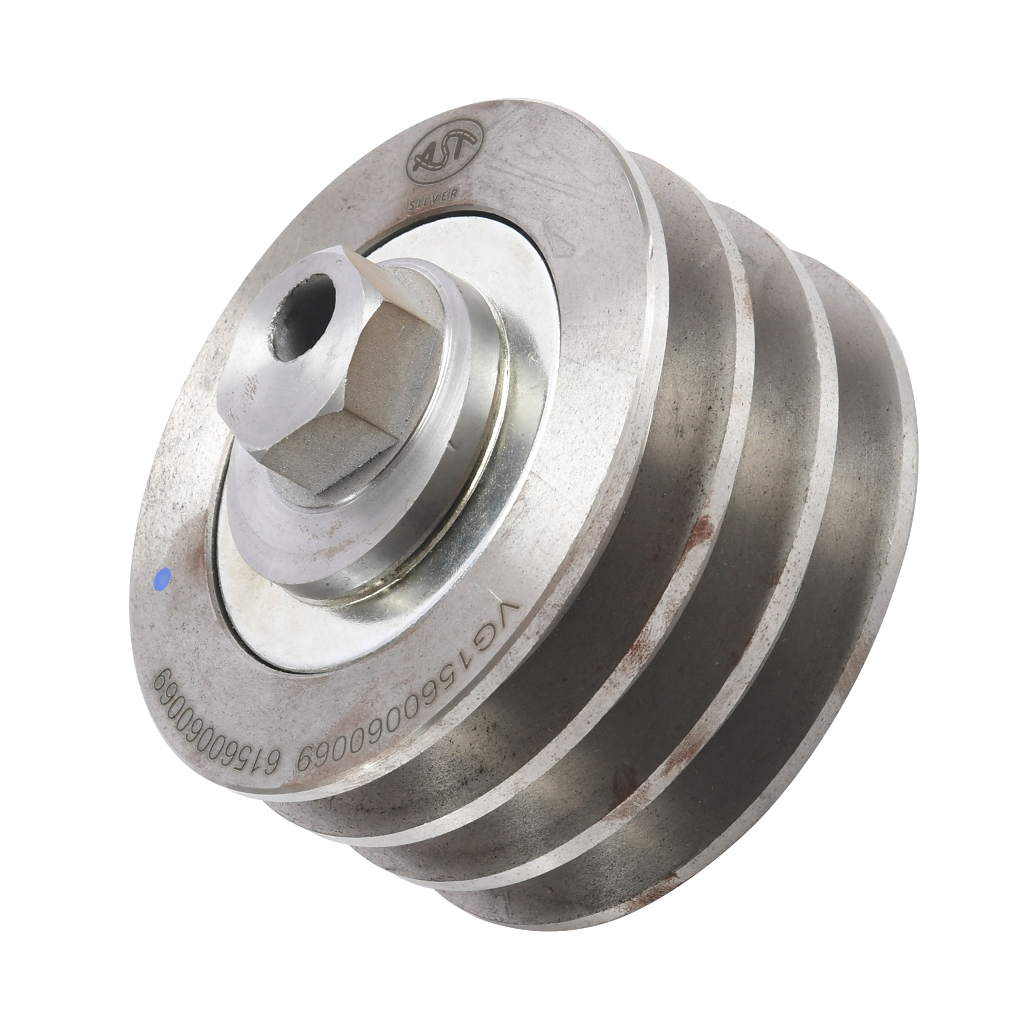 Ролик обводной WD615/WP10 E2 3х-клиновой (AST1364/VG1560060069/61560060069) AST Silver