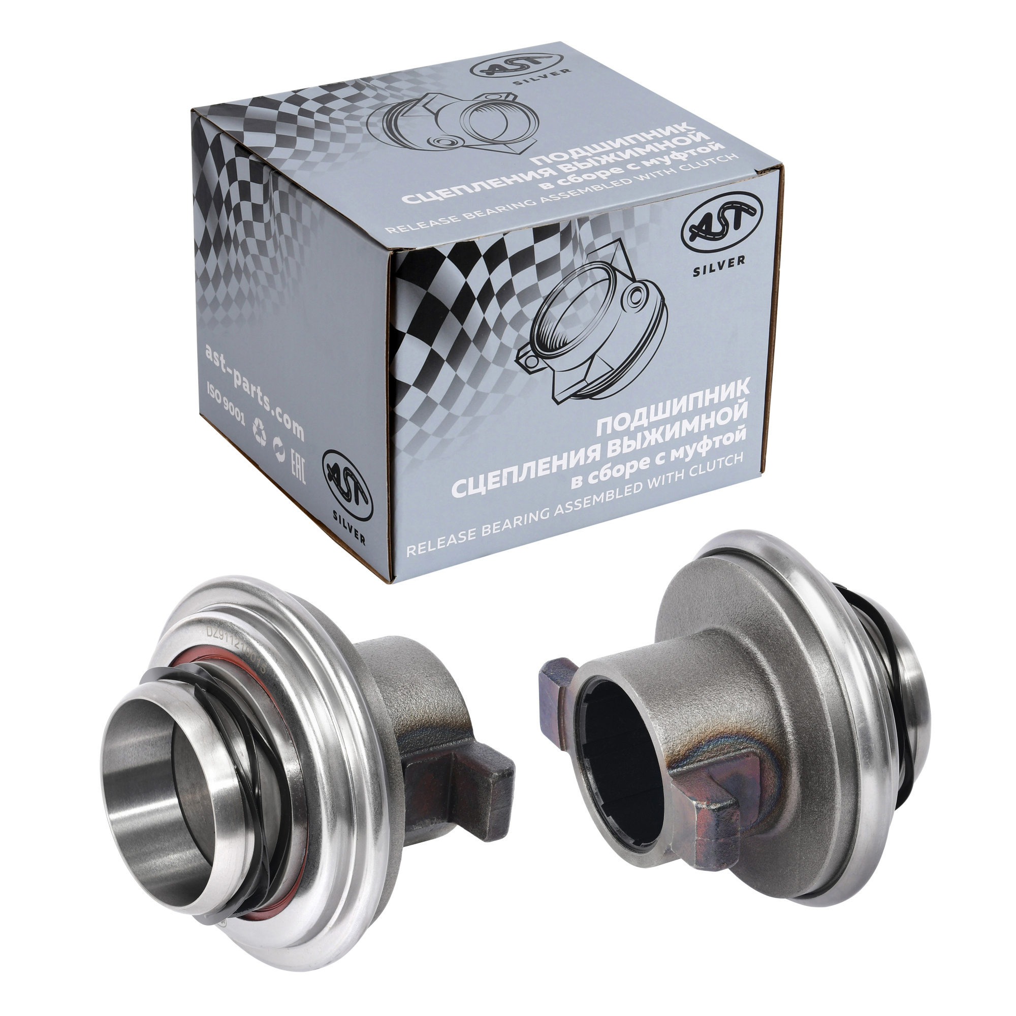 Подшипник выжимной 430 мм в сборе (AST1141/86NL6395FO/DZ911210015) OEM AST Silver